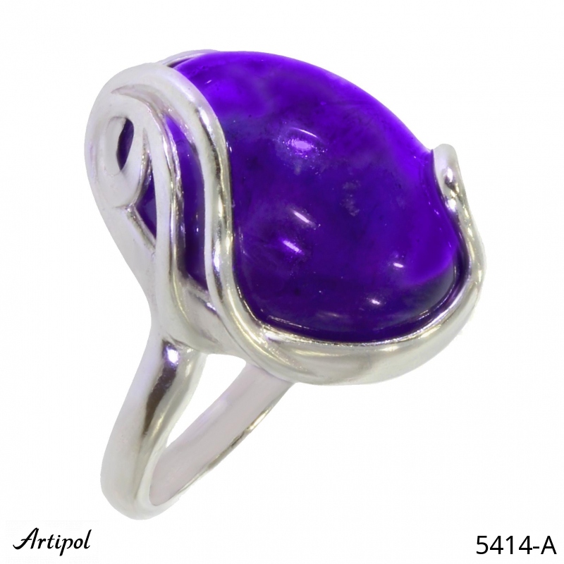 Bague 5414-A en Amethyste véritable