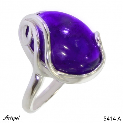 Ring 5414-A with real Amethyst