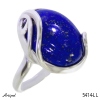 Ring 5414-LL with real Lapis lazuli