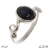 Ring 2205-ON mit echter Schwarzem Onyx