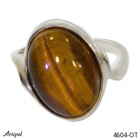 Ring 4604-OT mit echter Tigerauge