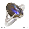 Ring 4227-LAB with real Labradorite