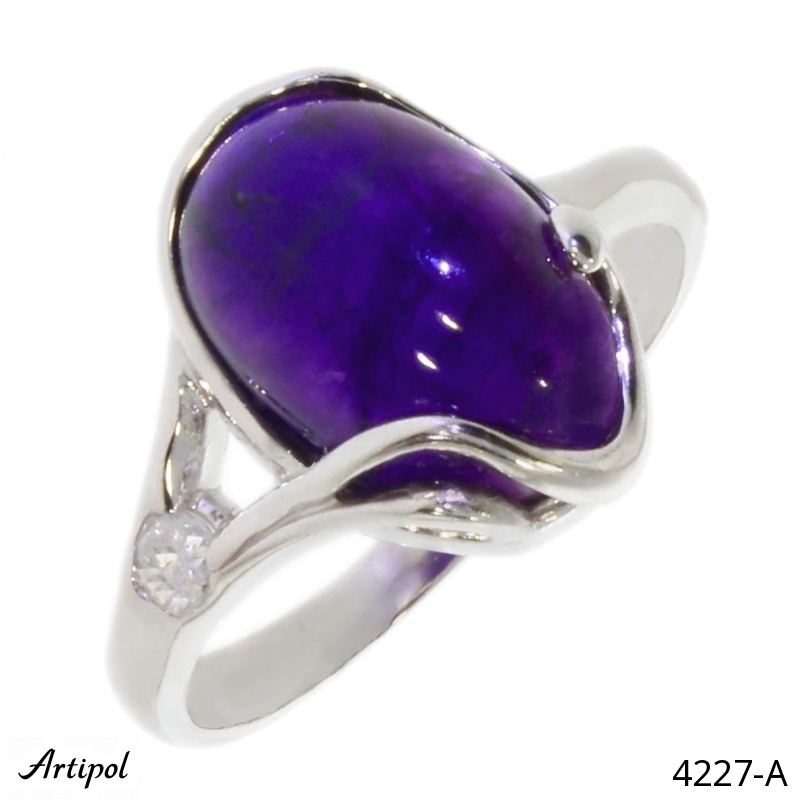 Bague 4227-A en Amethyste véritable