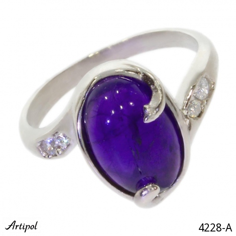 Ring 4228-A mit echter Amethyst