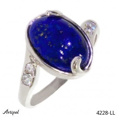 Ring 4228-LL with real Lapis-lazuli
