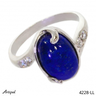 Bague 4228-LL en Lapis-lazuli véritable