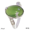 Bague 4228-J en Jade véritable