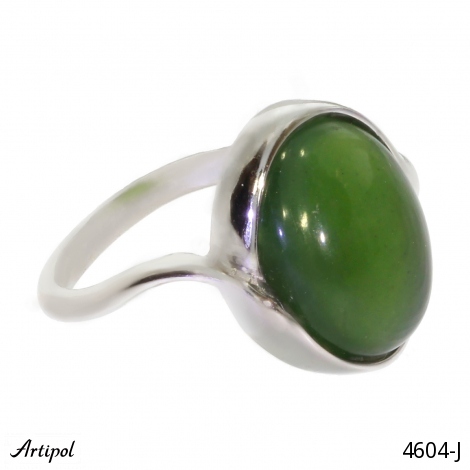 Ring 4604-J with real Jade