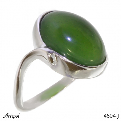 Ring 4604-J with real Jade