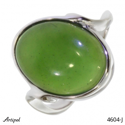 Ring 4604-J with real Jade