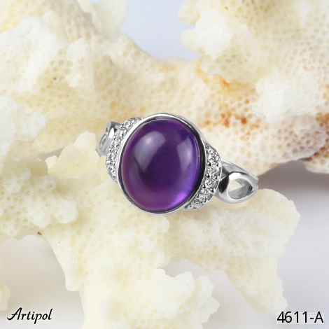 Bague 4611-A en Améthyste véritable