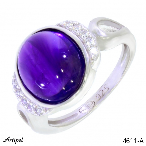 Ring 4611-A mit echter Amethyst