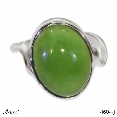 Ring 4604-J with real Jade