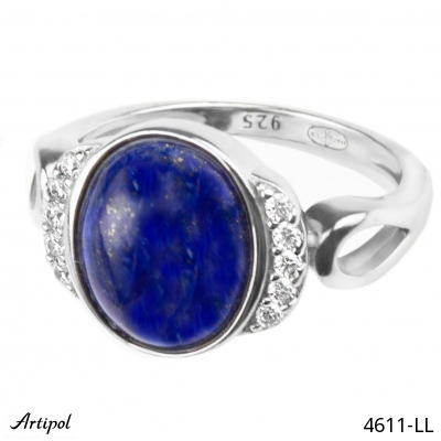 Pierścionek 4611-LL z Lapisem lazuli