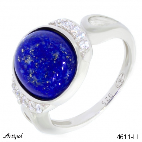 Ring 4611-LL mit echter Lapis Lazuli