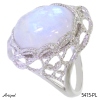 Ring 5415-PL with real Moonstone