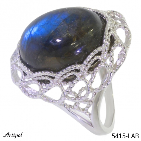 Ring 5415-LAB mit echter Labradorit