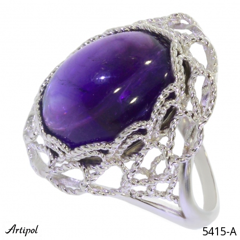 Ring 5415-A mit echter Amethyst