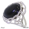 Ring 5415-ON with real Black Onyx