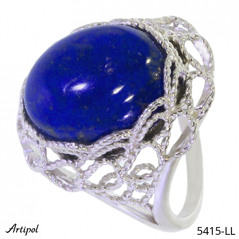 Ring 5415-LL with real Lapis lazuli