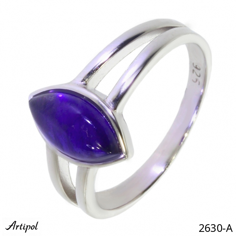 Ring 2630-A mit echter Amethyst