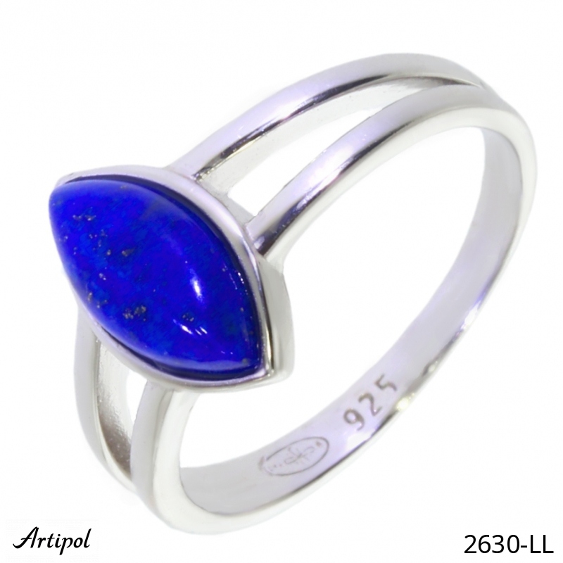 Ring 2630-LL mit echter Lapis Lazuli