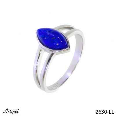 Ring 2630-LL with real Lapis lazuli