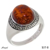 Bague 5017-B en Ambre véritable