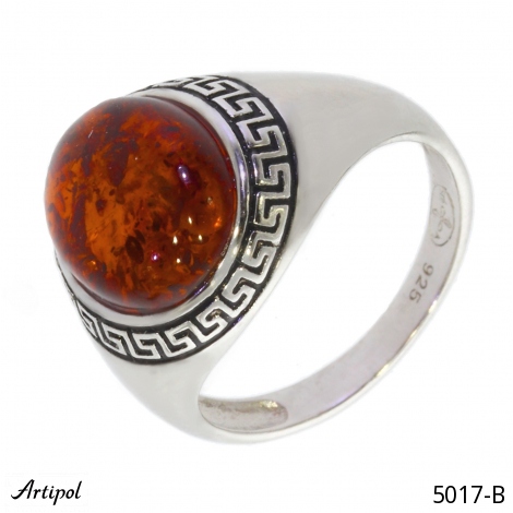 Ring 5017-B mit echter Bernstein