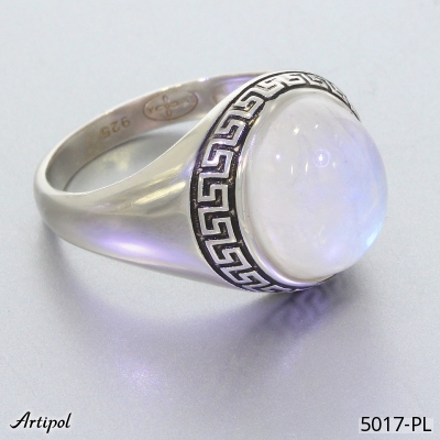 Ring 5017-PL with real Moonstone