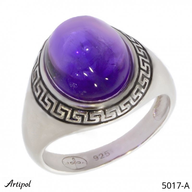 Bague 5017-A en Amethyste véritable