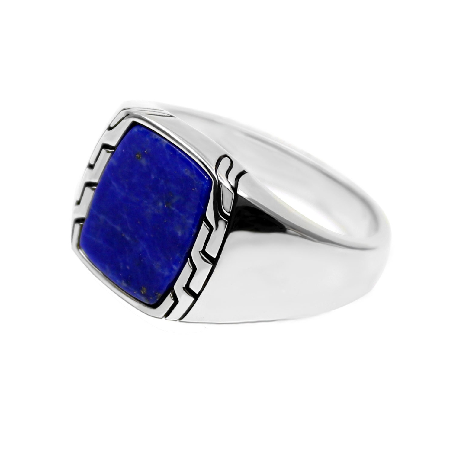 Bague Homme H7001 LL en Lapis lazuli v ritable Bijoux en Argent