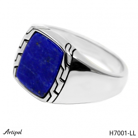 Bague Homme H7001-LL en Lapis-lazuli véritable
