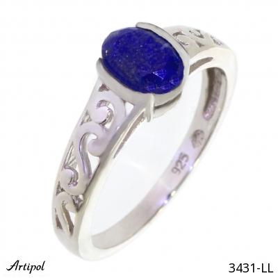 Ring 3431-LL with real Lapis-lazuli