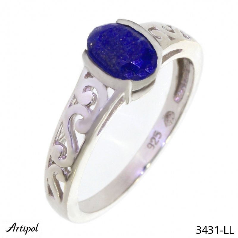 Bague 3431-LL en Lapis-lazuli véritable