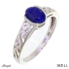 Ring 3431-LL with real Lapis lazuli