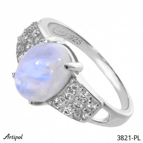 Bague 3821-PL en Pierre de lune véritable