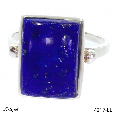 Ring 4217-LL with real Lapis lazuli