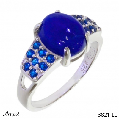 Ring 3821-LL mit echter Lapis Lazuli