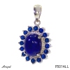 Pendant P3014-LL with real Lapis lazuli