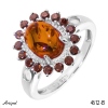 Bague 4612-B en Ambre véritable