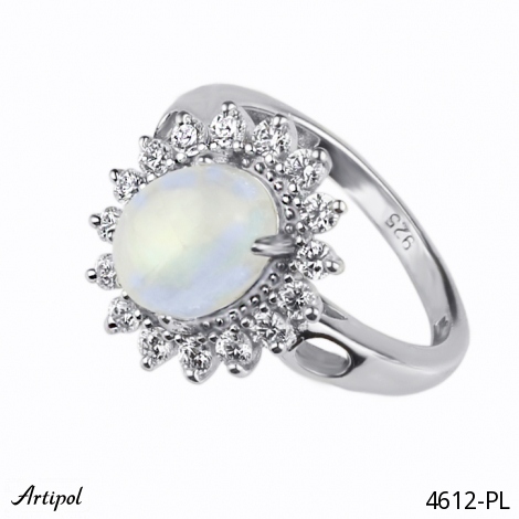 Bague 4612-PL en Pierre de lune véritable