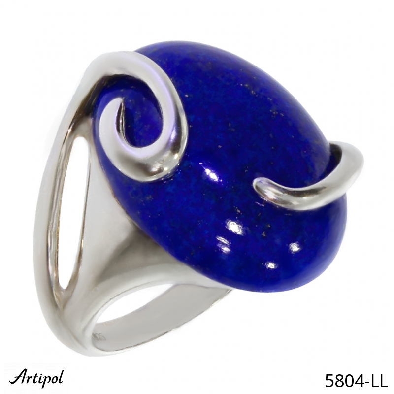 Bague 5804-LL en Lapis-lazuli véritable