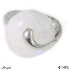 Ring 4214-PL with real Rainbow Moonstone