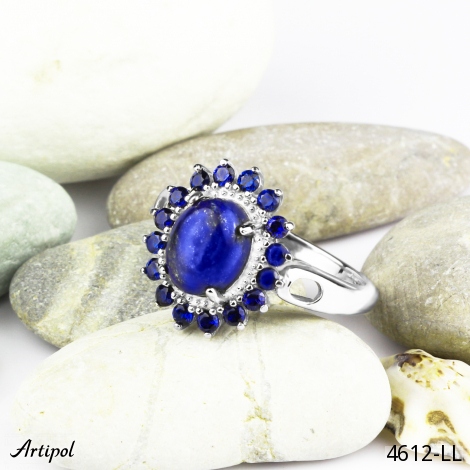 Ring 4612-LL with real Lapis lazuli