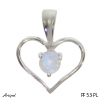 Pendant PF53-PL with real Moonstone