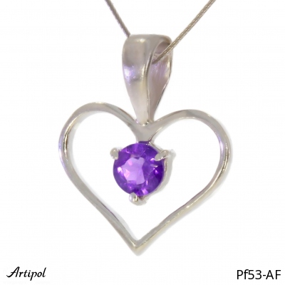Pendant PF53-AF with real Amethyst
