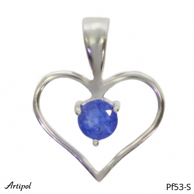 Pendant PF53-S with real Sapphire