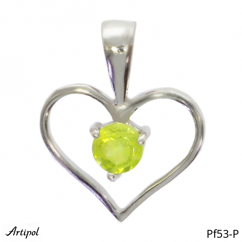 Anhänger PF53-P mit echter Peridot