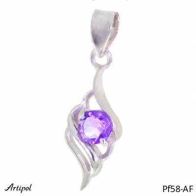 Pendentif PF58-AF en Améthyste véritable